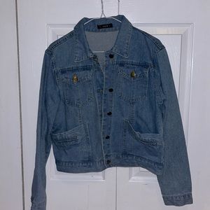 shein jean jacket